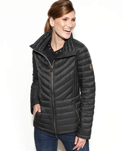 michael kors puffer jacket macy'|packable down jacket Michael Kors.